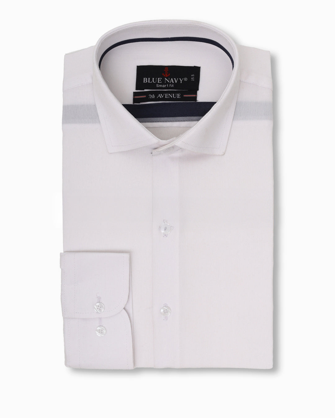Off White Textured Shirt