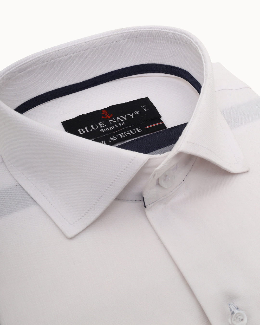 Off White Textured Shirt