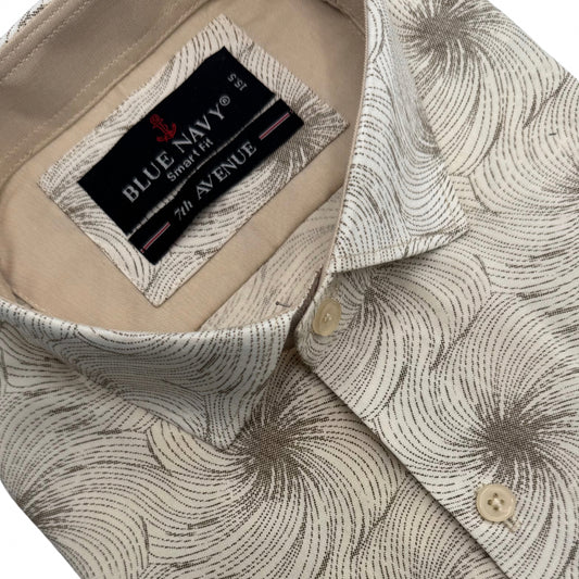 Sandstone Swirl Print Shirt