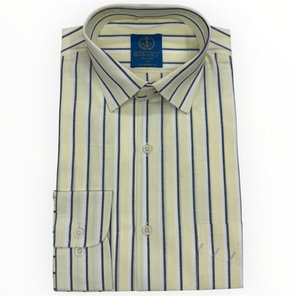 Yellow Teal Blue Lining
