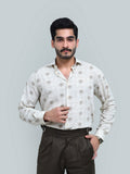 Sandstone Swirl Print Shirt